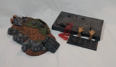 Iron Maiden Eddie Mcfarlane Toys Base Lot Of 2 - Image 1 of 2