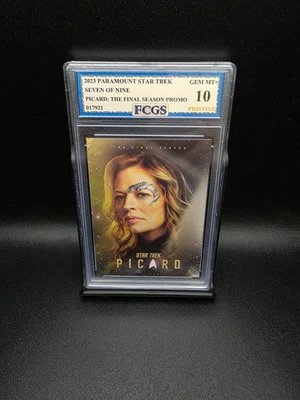 Seven of Nine 2023 Star Trek Picard Promo - Graded 10+ [FCGS] PRESTINE!!! - Image 1 of 2
