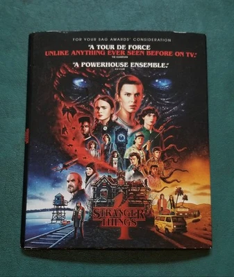 Netflix Stranger Things Season 4 FYC S4 DVD Complete 4-Disc Set Screener RARE!! - Image 1 of 3