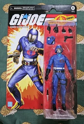G.I. 6-дюймовая экшн-фигурка Joe Classified Series Retro Cardback COBRACOMMANDER - Изображение 1 из 3