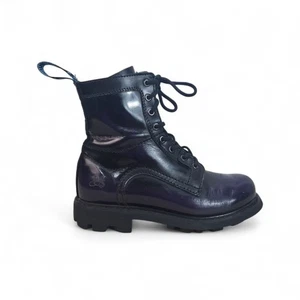 JOHN FLUEVOG DARK PURPLE BOOTS SIZE W7 - Picture 1 of 10