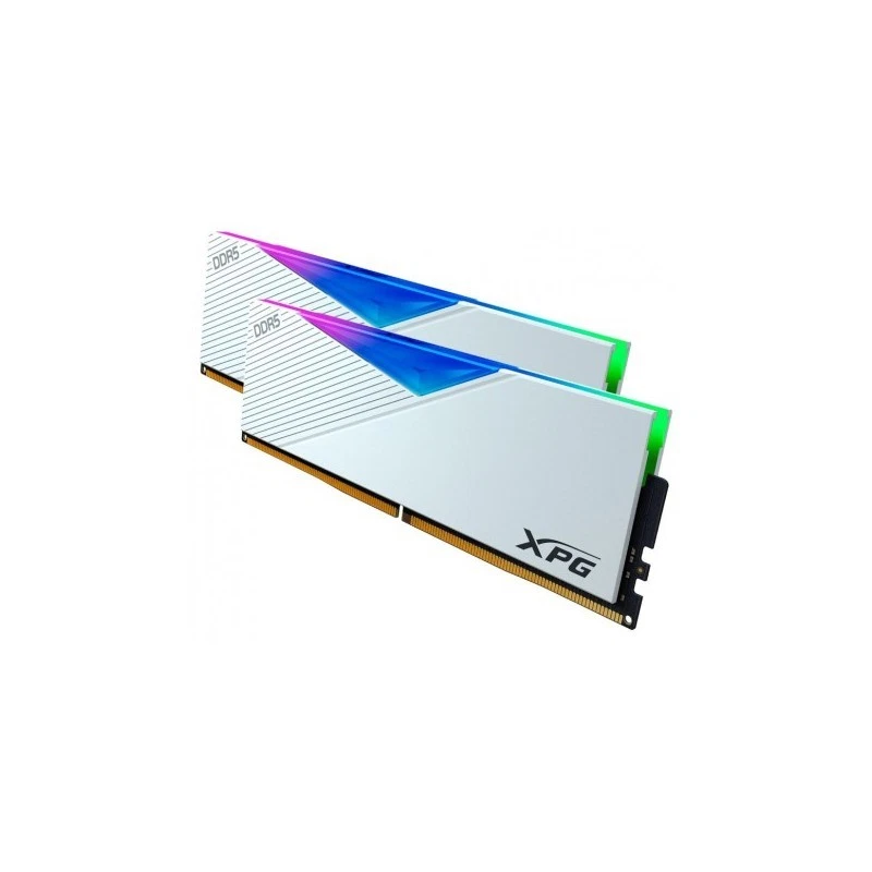 ADATA RAM GAMING LANCER RGB 16GB DDR5 7200MHZ 1,4V WHITE - Immagine 1 di 1