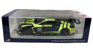 Spark 1/43 Lexus RC F GT3 #12 Daytona 24H 2021 Diecast Model Car Almost Unused - Picture 1 of 8