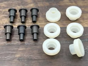 67 68 69 Chevy Camaro door window regulator rollers (6) & rivets (6) - 11/16 OD - Picture 1 of 6