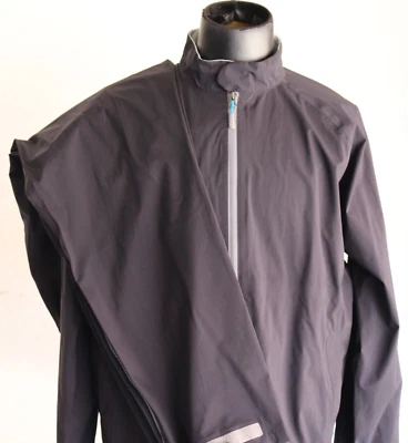 Peter Millar Crown Sport Men's Windbreaker Pants and Jacket Set Size XL Black - Image 1 of 4