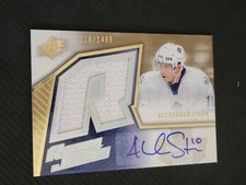 2005-06 UPPER DECK UD SPX ALEXANDER STEEN ROOKIE JERSEY AUTO #ed 1318/1499