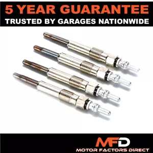 4X FOR RENAULT MEGANE MK2 1.9 DCI 2002-09 DIESEL HEATER GLOW PLUGS PLUG FULL SET - Picture 1 of 2