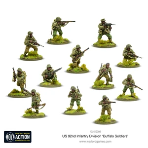 Bolt Action - Buffalo Soldiers - 92nd Infantry Division - Warlord Games - Picture 1 of 2