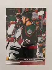 2023-24 Upper Deck Series 1 Base #10 Jack McBain Arizona Coyotes