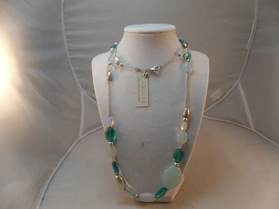 Nuevo Collar 36" Carolee Acentos Semipreciosos Joyería de Moda Foto 1 de 4