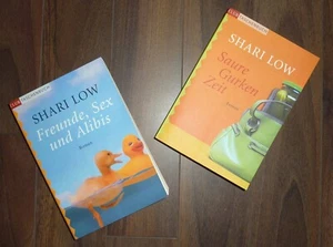 ★ 2 x  Shari Low ★ Konvolut ★ Saure Gurken Zeit ★ Freunde, Sex und Alibis ★ gut - Bild 1 von 1