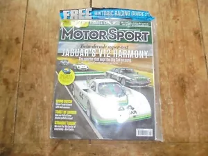 MOTORSPORT MARCH 2015: Jaguars V12 Harmony:  MINT CONDITION in Sealed Bag ! NEW - Picture 1 of 4