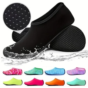 Water Shoes Barefoot Socks Quick Dry Yoga Diving Beach Pool Swim Surf Women Men - Picture 1 of 16