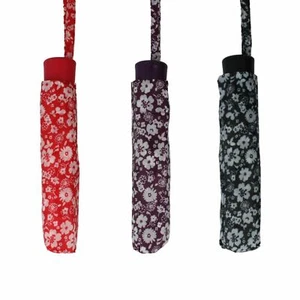 Drizzles Ladies Superminin Floral Pattern Design Umbrella 'UU268' - Picture 1 of 7