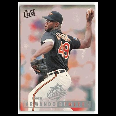 Armando Benitez #253 1995 Fleer Ultra Baltimore Orioles Baseball Card MLB NM - Image 1 of 3