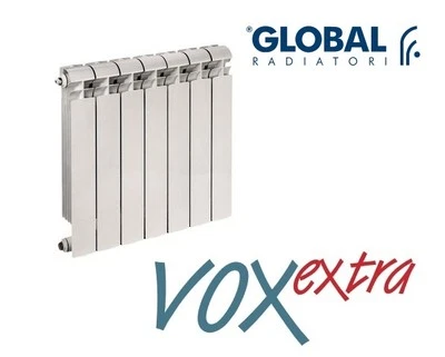 GLOBAL Vox Extra TERMOSIFONE Radiatore Elementi In ALLUMINIO 600 mm 9 Elementi