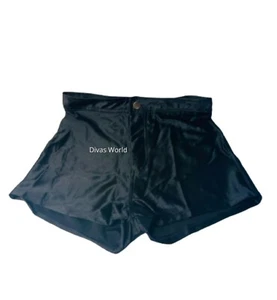 Black Shorts Hot Pants Women's Hipster Booty Hotpant Casual Party Short Pant - Picture 1 of 7