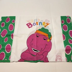 Barney standard pillowcase fabric upcycle project crafts DIY - Picture 1 of 6