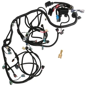 Swap Standalone Wiring Harness for 2006-15 Corvette LS3 LS2 6.2L TR6060 T56 58X - Foto 1 di 12
