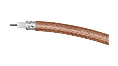 RG393 Coaxial Cable Flexible Low Loss FEP High Power Silver Plated high Temp - Image 1 of 3
