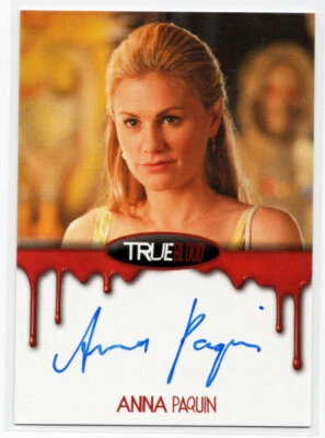 True Blood Premiere 2012 Authentic Autograph Auto Card Anna Paquin as Sookie - Image 1 of 2