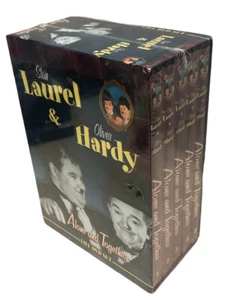 Stan Laurel And Oliver Hardy Alone And Together 5 DVD Set Brand New & Sealed - Picture 1 of 4