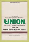Matchbook Cover - Union Fork and Hoe Columbus OH 40 Strike