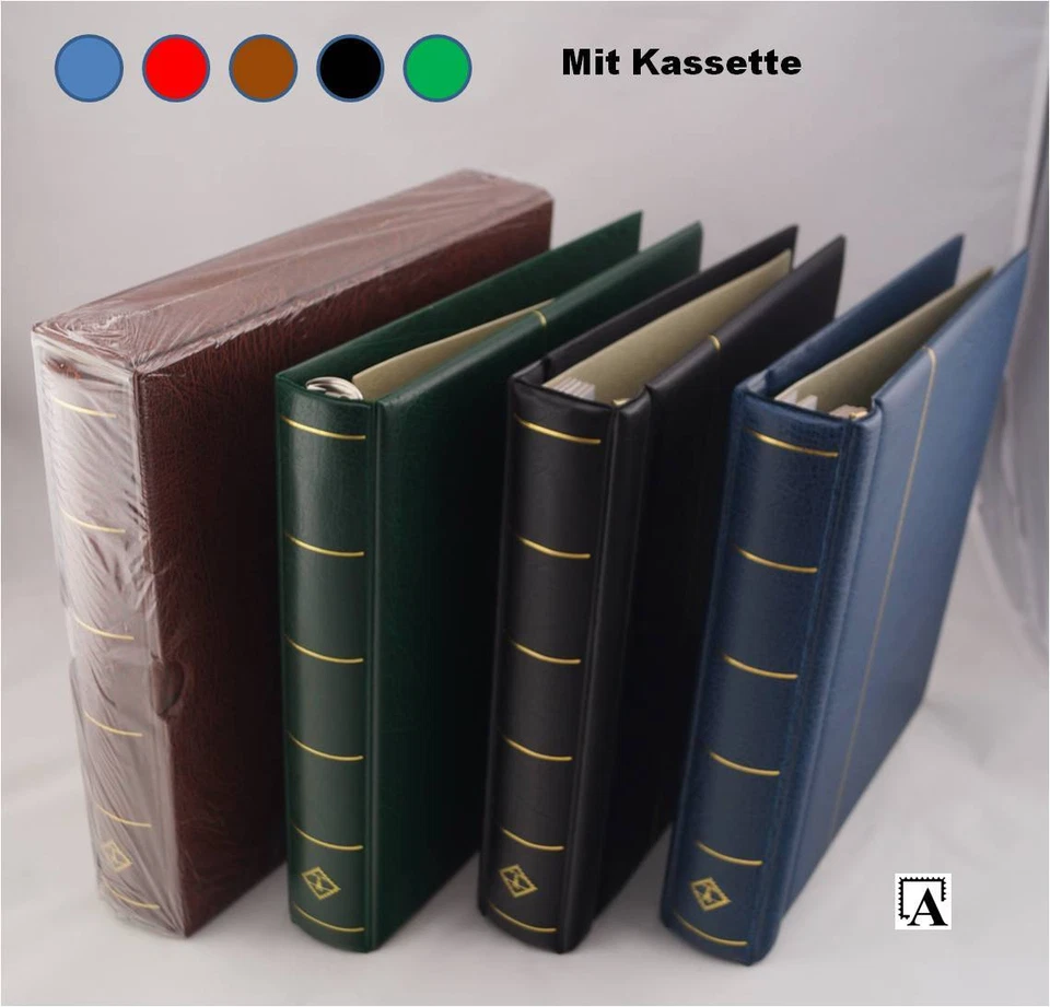 Farbe sofortwählbar: Leuchtturm Drehstabbinder mit Kassette Schuber Perfect DP