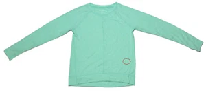 Danskin Now Shirt Top Children's Size Large L 10-12 Green Athletic Long Sleeve - Picture 1 of 9