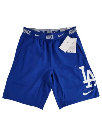 Nike Los Angeles Dodgers Nike Royal Bold Express Performance Shorts Men's Large Cover