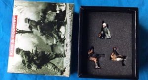 KING AND COUNTRY toy Soldiers BBG17 German Tank Riders x 3 mint Boxed. - Picture 1 of 3