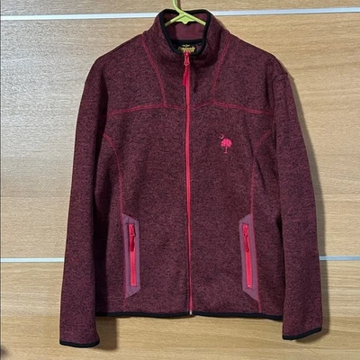 Chaqueta polar Renegade Club para mujer talla XL - logotipo estatal SC CREMALLERA COMPLETA DETALLES ROSAS Foto 1 de 4