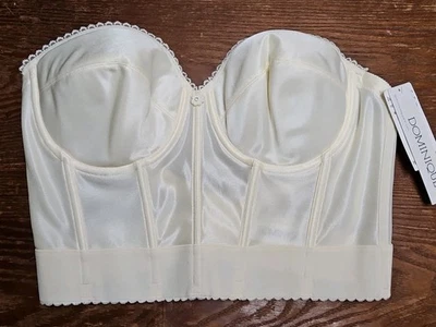 NWT Dominque Noemi Backless Strapless Balconette Bridal Bra UW Ivory Size 38C - Image 1 of 4