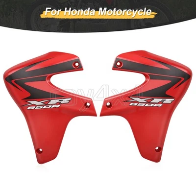Left & Right Radiator Shrouds Set For Honda XR650R 2000 2001 02 03 04 05 06 2007 - Image 1 of 4