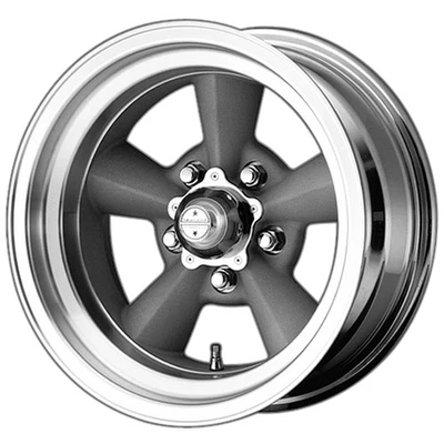 American Racing VN309 Torq Thrust Original 15x5 5x4.75" -6mm Silver Wheel Rim Foto 1 de 4