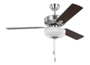 Brushed Steel 48"  Ceiling Fan from the Linden Collection - Picture 1 of 1