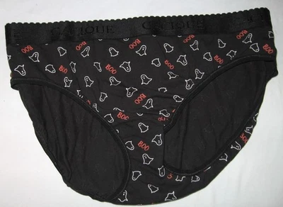 NOVA CALCINHA CALCINHA HIPSTER ALGODÃO STRETCH HALLOWEEN CACIQUE GHOST BOO 18/20 - Imagem 1 de 2