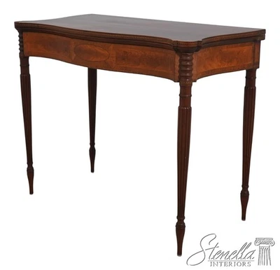 L69929: Antique 19th Century Sheraton Mahogany Games Table - Image 1 of 4
