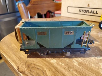 Prewar Lionel No. 803 Hopper Car O Gauge Tin Plate with box - Image 1 of 4