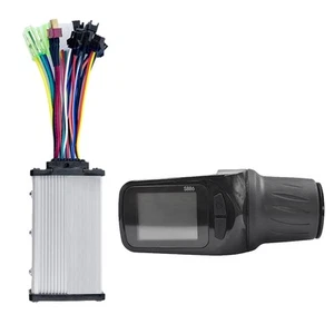 Pantalla LCD Ebike 24V 36V 48V 60V S886 Ajustable con Acelerador + 36V 350W Susoidal 6102 - Imagen 1 de 8