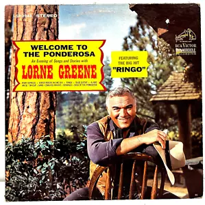 Lorne Greene Welcome To The Ponderosa 1964 Vinyl RCA Victor Records 1st Press - Picture 1 of 6