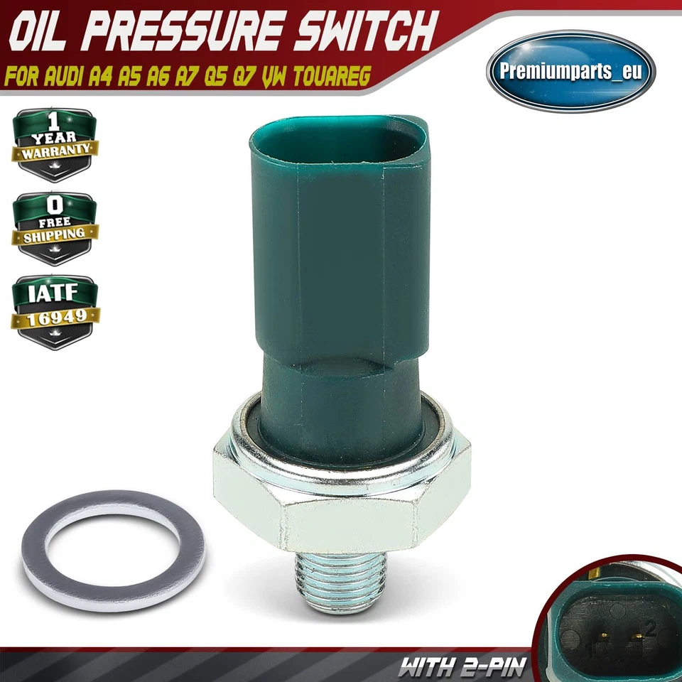 Oil Pressure Switch for Audi A4 A5 A6 A7 Q5 Q7 A4 Allroad VW Touareg 059919081G - Image 1 of 4