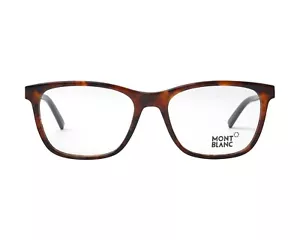 Mont Blanc MB 631 A56 Schildkröte Herren Kunststoff Brillengestell 54-17-145 MB0631 RX - Bild 1 von 3