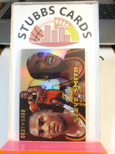 1998-99 Flair Showcase Row 1 Steve Smith 0637/6000 Atlanta Hawks #81 - Picture 1 of 2