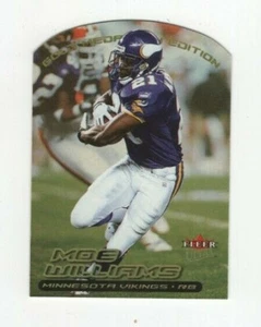 2000 FLEER ULTRA FOOTBALL GOLD MEDALLION - MOE WILLIAMS MINNESOTA VIKINGS #38 - Picture 1 of 8