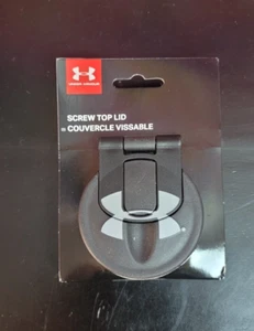 NEW ~ Under Armour Thermos UR473BK6 Classic Screw Top Replacement Lid Black - Picture 1 of 6