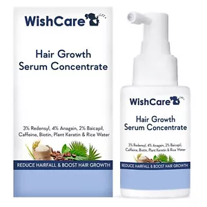 WishCare Hair Growth Serum Concentrate (30ml) Reduce Hairfall & Boost Growth - Picture 1 of 6