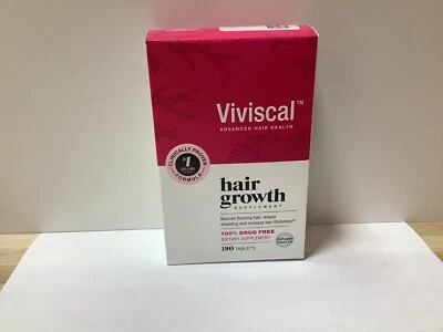Viviscal Womens Hair Growth Supplement Collagen Complex 180 Tablets EXP. 10/27 - Image 1 of 3