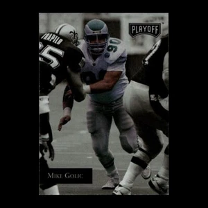 Mike Golic 1992 Playoff Philadelphia Eagles #6 R323A 8 - Picture 1 of 2