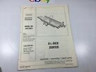 Sears  4-1/8 Jointer Manual Model 149.21871  Photocopied